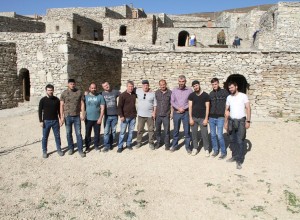 Субботник в селе Хой