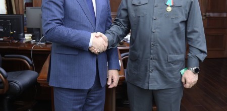 Султана Тагаева наградили юбилейной медалью «100 лет ФПЧР»